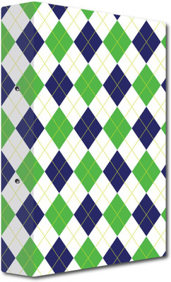 Nourish Cardboard 2-O- Ring Binder(Set Of 1, Multicolor)