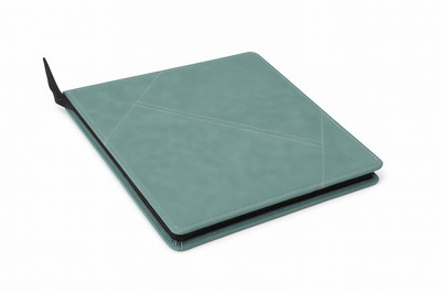 kittu Pu leather Elegant Executive B4 Size Leatherette Document Folder 20 inner leafs Organizer with Card Slots & Pen Holder(Set Of 1, Green)