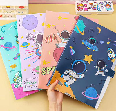 CountryLink Plastic File Folder(Set Of 3, Multicolor)