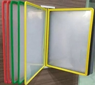 RAMKE Plastic Wall Unit Hanging Display(Set Of 10, Multicolor)