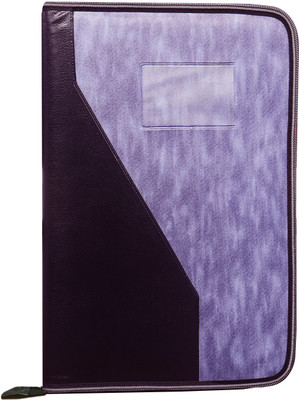 Kopila PU Leather Document File Folder With Heavy 20 Leefs for FS/A4 Size Paper(Set Of 1, Skyblue)