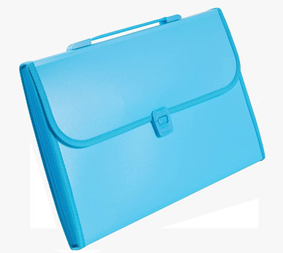 SHINING ZON Pp Expanding File Folder(Set Of 6, Multicolor)