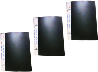 R K SALES Plastic Poly Propylene Plastic(Set Of 3, Black)