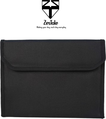 ZesTale Nylon Multiple Cheque Book/ Passport Holder /Car Document Holder for Men & Women(Set Of 1, Black)