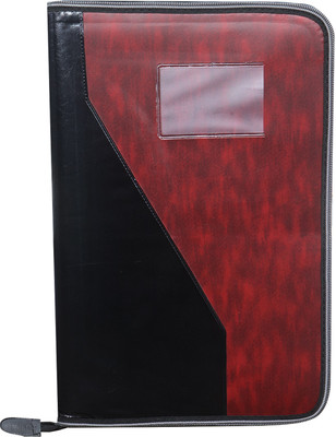 SB GRAND PU Leather files for documents With 20 Leefs for A4/FS Size(Set Of 1, Brown)