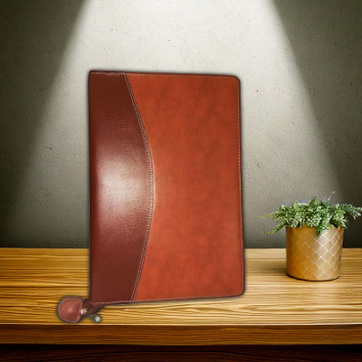 Hind Leather Document(Set Of 1, Brown)