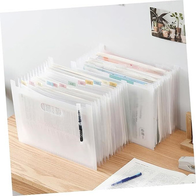 Premsakhi plastic Folder(Set Of 1, White)