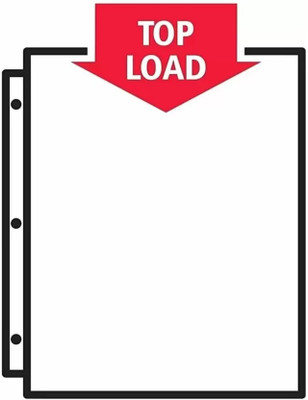 R K SALES Plastic Poly Propylene File Folder(Set Of 10, Transparent)