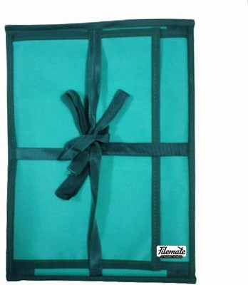 FileMate Cloth Dak-Pad Folder (Legal Size: 15 X 11 inch) / File Binder(Set Of 1, Green)