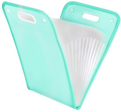 KUNYA PLASTIC FILE FOLDER(Set Of 1, Multicolor)