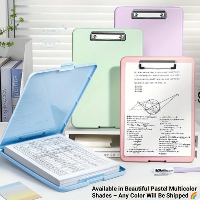 Gomu Pichu Plastic Action Case Box Folder(Set Of 1, Multicolor)