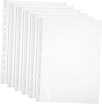 KRISHVIA Plastic File Folder(Set Of 50, Transparent)