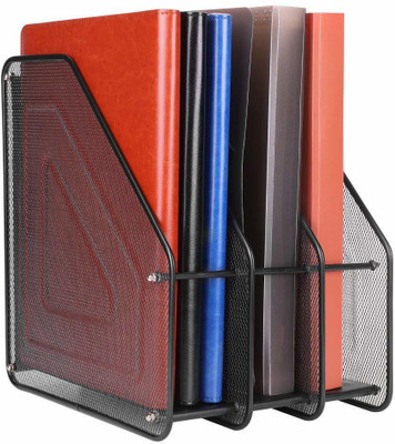 Wishbone METAL FILE HOLDER(Set Of 1, Black)