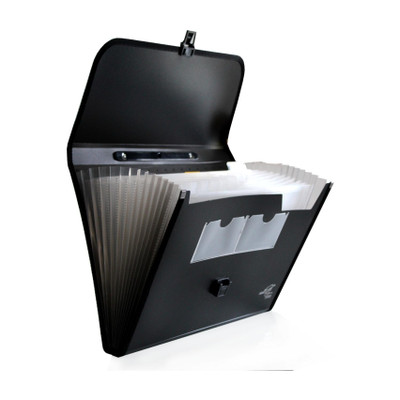 White Platinum Plastic A4 Size(Set Of 1, Black, Blue)