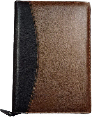 TRENDY ONE Faux leather Document file & folder Organizer(Set Of 1, Brown)