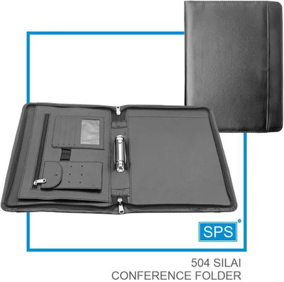 ravariya graphics PP SILAI CONFERENCE FOLDER Professional Files and Folders(Set Of 1, Black)