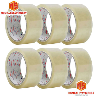 Mumbai stationery transparent large tape (Manual)(transparent)