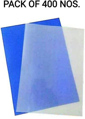 R K SALES Plastic Spiral Sheet(Set Of 400, White, Blue)