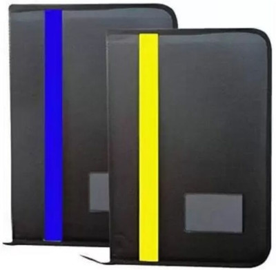 TRENDY ONE PU LEATHER Document file & folder Organizer(Set Of 1, Black)