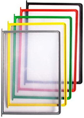 SHINING ZON Plastic Plastic Wall Mount Wall Unit Vertical(Set Of 1, Multicolor)