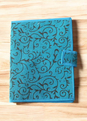 The Jute World Jute File Folder(Set Of 1, Blue)