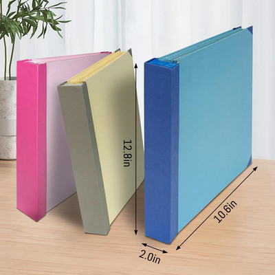 zyriex PAPER Document Organizer Folio(Set Of 1, Blue)