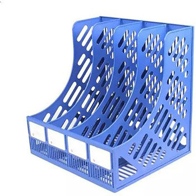Marrone ABS File holder(Set Of 1, Blue)