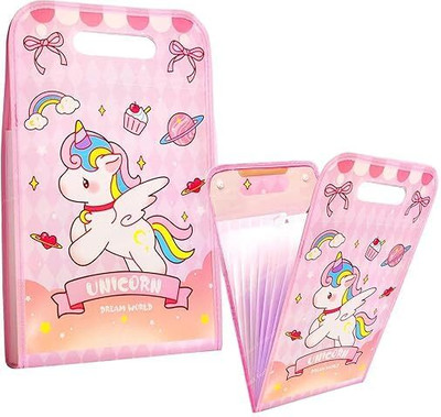 SVULINT plastic file folder(Set Of 1, Multicolor)