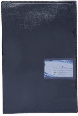 CAMPIO Plastic L-Type A4 Size Document Sleeve Project Document Holder(Set Of 10, Transparent)