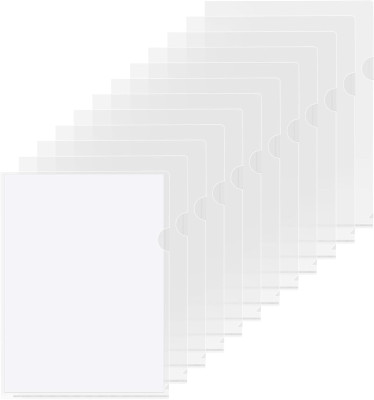 SHINING ZON PLASTIC PolyPropylene Document File(Set Of 20, Transparent)