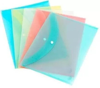 BONBURY Plastic Document Folder(Set Of 10, Multicolor)