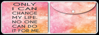 Nourish Plastic Document Folder(Set Of 2, Pink)