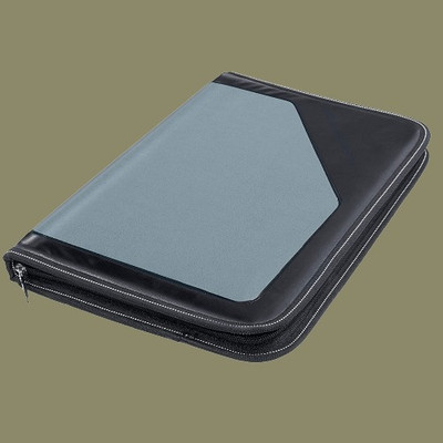 PACKWAGON PU LEATHER FILE FOLDER(Set Of 1, Grey)