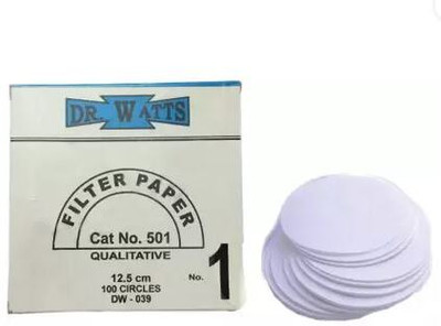 Apex Labs Dr Watt 12.5 CM Filter Paper(125 mm)