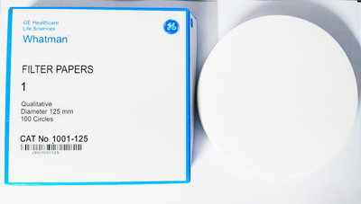 whatman Grade -1, Filter Paper Qualitative 125mm Diameter, Cat No 1001 125 Filter Paper(12.5 cm)