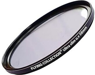 FLYING COLLECTION Camera Lens UV Rays Protection Filter 58 MM -Ultra Slim UV Filter Clear Filter(58 mm)