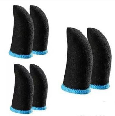 HouseOfCommon Mobile Finger Sleeve Press Trigger Game Controller Finger Sleeve(Pack of 6)