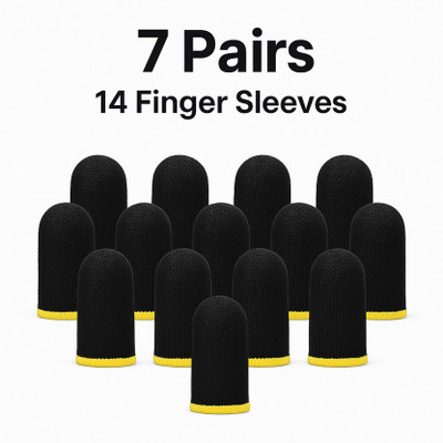 AquaBloom Finger Sleeve For Pubg and all Gaming Finger Sleeve (Pack of 14) Finger Sleeve(Pack of 14)