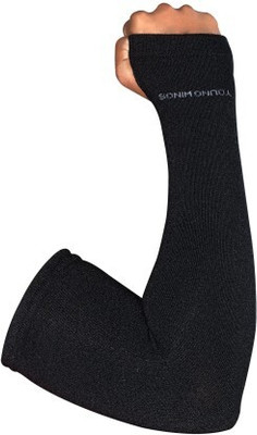 Shivni Creation Polyester Arm Sleeve For Men & Women(Free, Black)