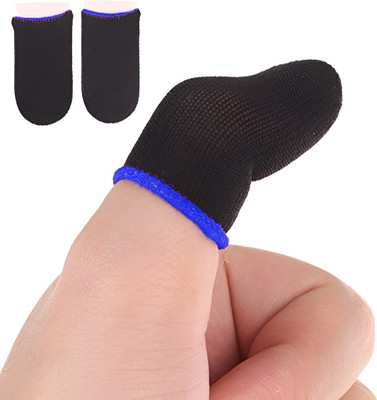 GadgetWave FREE FIRE Pubg Anti-Slip Thumb Sleeve for All Mobile Gloves Gaming Finger Sleeve(Pack of 2)