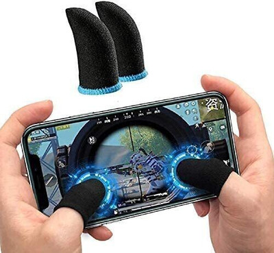 Freefire plus Pubg Mobile Phone Game Gaming Gloves Made up of Rare Material (1 Pair) Finger Sleeve(Pack of 2)