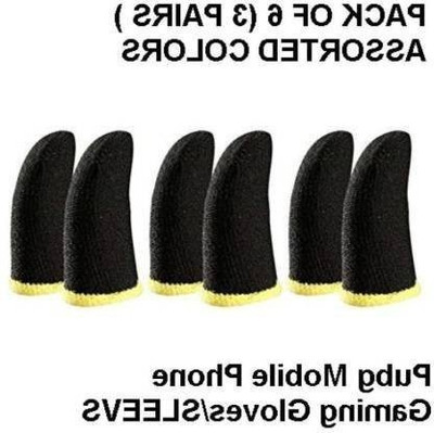 menaso Best buy Pubg Anti-Slip Thumb Sleeve, Increase Your Gaming Score Slip-Proof Finger Sleeve(Pack of 6)