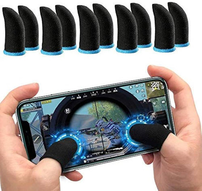 BQH Sleep-proof Screen Thumbs & Finger Sleeve for PUBG Mobile Games Finger Sleeve(Pack of 4)