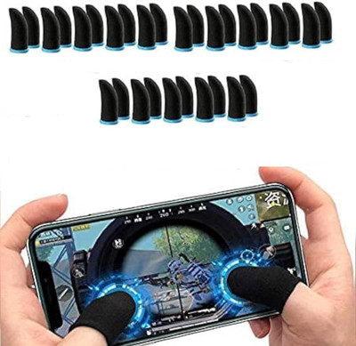 Jape Anti-Sweat Fingertips Touch Screen Finger Gaming Finger Sleeve for Phone Gamer Finger Sleeve(Pack of 30)