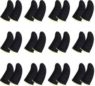 HouseOfCommon Finger Sleeve for Mobile Phone Game , Pubg,Cod,Freefire -Pack of 12 Pair Finger Sleeve(Pack of 24)