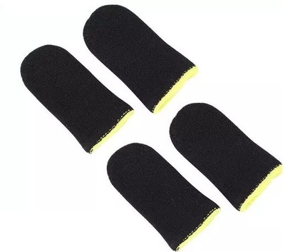 Cavil Mobile Phone Gaming Thumb 02 Pairs,Finger Sleeve (Pack of 4) Finger Sleeve(Pack of 4)