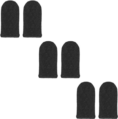 Cysto Thumb Sleeve Anti-Slip Professional Touch Screen mobile gaming pubg Sweat-Proof Finger Sleeve(Pack of 6)