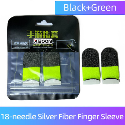 Jape Anti-Sweat High Sensitivity Gaming Thumb Sleeve for PUBG Finger Sleeve, 02 Pairs Finger Sleeve(Pack of 4)