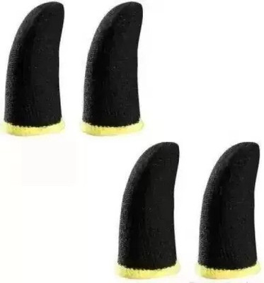 UNQT Thumb Sleeve With Earphone Pouch for Mobile gaming Finger Sleeve(Pack of 4)