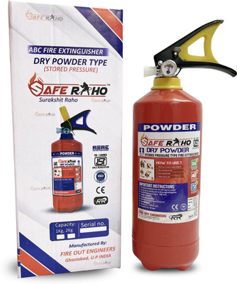 SAFE RAHO ABC TYPE 2 KG FIRE EXTINGUISHER Fire Extinguisher Mount(2 kg)